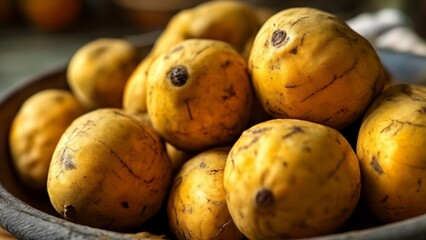 Canvas Print -  A bounty of fresh ripe fruit