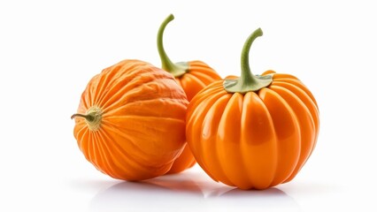 Wall Mural -  Bright and fresh these pumpkins are ready for the harvest