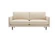 © Work Smartly - Cream sofa with wooden legs on a transparent background