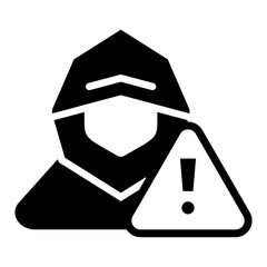 Sticker - Hacker Alert Icon