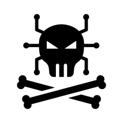 Sticker - Cyberattack Icon