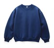 © mangolovemom - A plain navy blue sweatshirt displayed on a neutral background, emphasizing its simple design and cozy appearance.