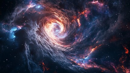 Canvas Print - Cosmic Swirl.