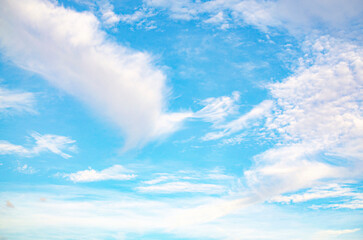 Wall Mural - Sky and clouds in the rainy season, natural changes in weather