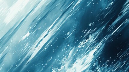 Poster - Abstract background. Blue and white tones. Technology backdrop