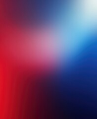 Sticker - Red and blue gradient background