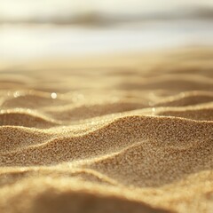 Poster - Close-up of soft sand