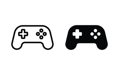 Poster - game console icon, joystick sign vector