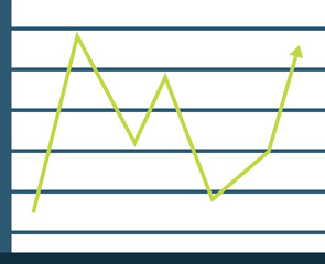 Wall Mural - Graph and Chart Icon