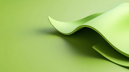 Poster - A smooth solid green background in a bold and vibrant shade, perfect for eco-friendly or modern branding.