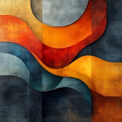 Poster - Abstract Waves