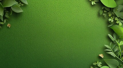 Poster - A textured green background with subtle variations, evoking natural moss or leaves. Ideal for nature-focused visuals.