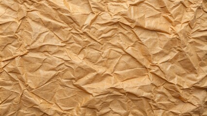 Aufkleber - Brown paper texture background with natural creases and fibers