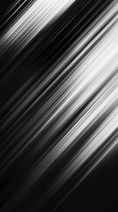 Poster - Abstract black and white lines