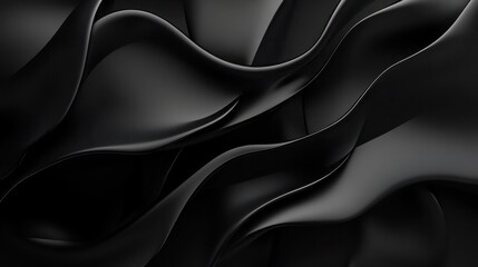 Poster - Design a sophisticated presentation background with black abstract