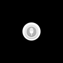 Poster - Voice Search concept icon isolated on dark background