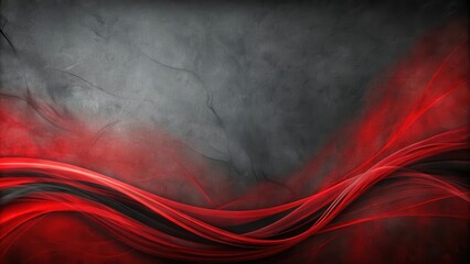 Wall Mural - Black and red color paper with abstract design for creative backgrounds