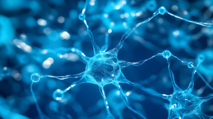 Poster - A Detailed 3D Representation of a Neuron with its Axons and Dendrites