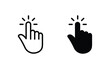 © OLYVIA - Hand cursor click icon vector