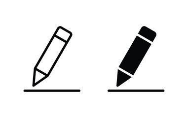 Poster - edit icon, edit text sign vector