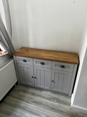 A Newly Installed Coffee Station in an Apartment