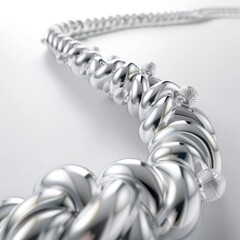 Poster - Silver Chain Jewelry.