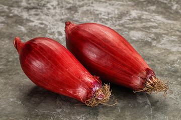 Wall Mural - Violet raw onion for cooking