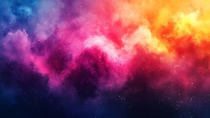 Vibrant Abstract Cosmic Colorful Background Texture