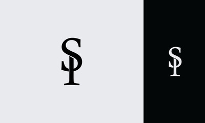 Aufkleber - SI initial logo design vector concept	
