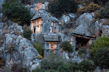 Myra Ancient City: It is located in the Demre district of Antalya. There are rock tombs in the ancient city, which dates back to the Lycian period.