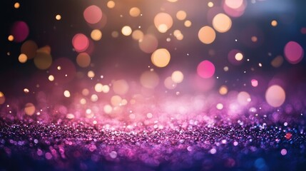 Canvas Print - Glitter Sparkle Background for Celebration Events