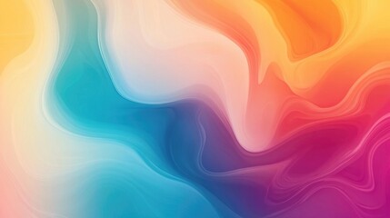 Sticker - Colorful abstract background with gradient and empty space for design template