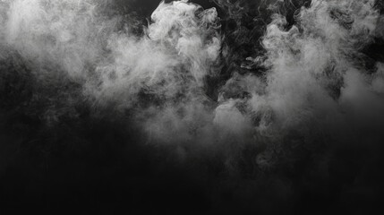 Poster - Smoke against dark backdrop