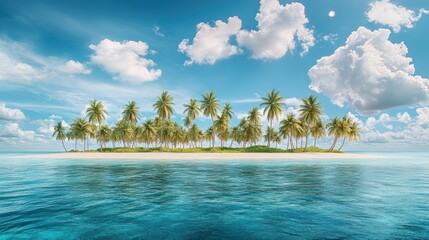 Wall Mural - Tropical Island Paradise