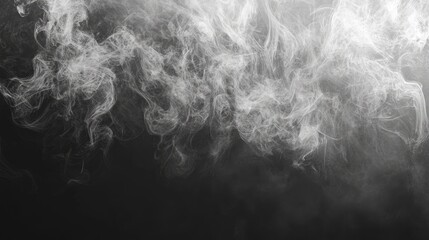 Poster - grey smoke texture overlay