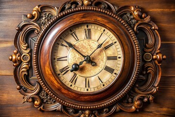 Antique hands on an analog clock remind us of the passage of time, and its gentle tick-tock serves as a reminder to arrive on schedule.