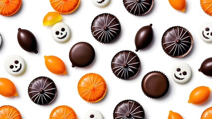 Wall Mural - Halloween dessert set