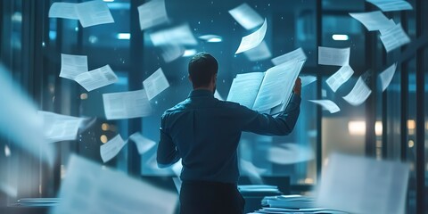 Poster - Expert Utilizing Artificial Intelligence for Advanced Document Analysis and Data Management in a Digital Workspace 