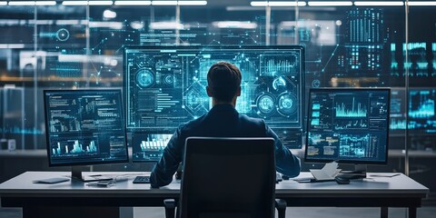 Aufkleber - Expert Utilizing Artificial Intelligence for Advanced Document Analysis and Data Management in a Digital Workspace