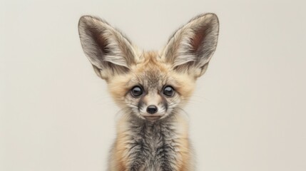 Wall Mural - Fennec Fox Portrait