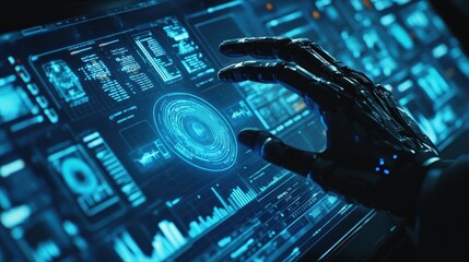 Poster - Robotic Hand Reaching Towards Holographic Display