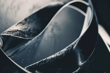 A pair of glasses on a plain background in black and white