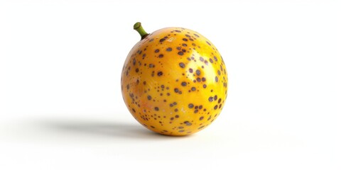 Poster - A close-up shot of a fruit on a white surface, perfect for product or still life photography