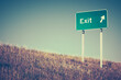 © Mr Doomits - Exit Sign On A USA Freeway