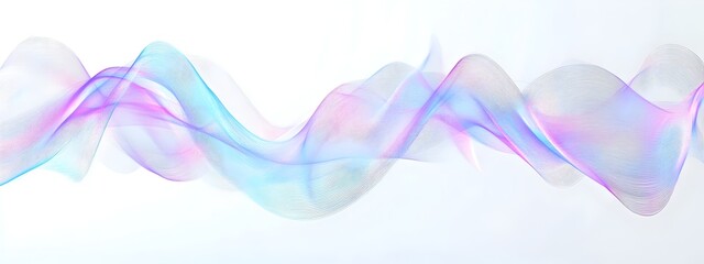 Poster - Abstract Light Wave with Fourier Transform Representation
