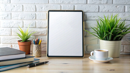 Tablet screen mockup