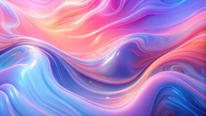 Wall Mural - Abstract Liquid Flow Background