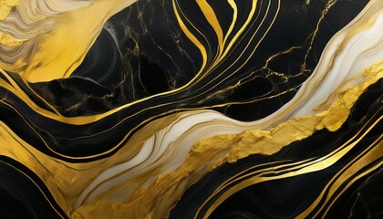 Black gold marble texture, background pattern