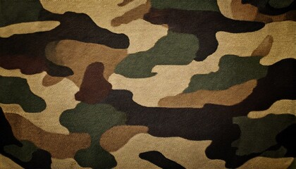 Camouflage fabric background