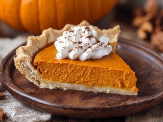 Rustic Pumpkin Pie